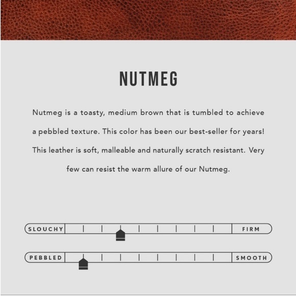 Portland Leather Goods NUTMEG Medium Crossbody Zippered Tote w/ Free Flair 🤎 - Picture 15 of 16